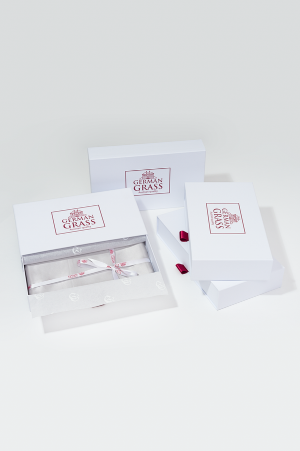 Наволочка 50х70 German Grass Silk Bliss Silvery Grey