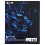 Тетрадь на кольцах А5 (175х215 мм), 120 л., картонная обложка, клетка, глянцевая ламинация, BRAUBERG, "Микс", 403277