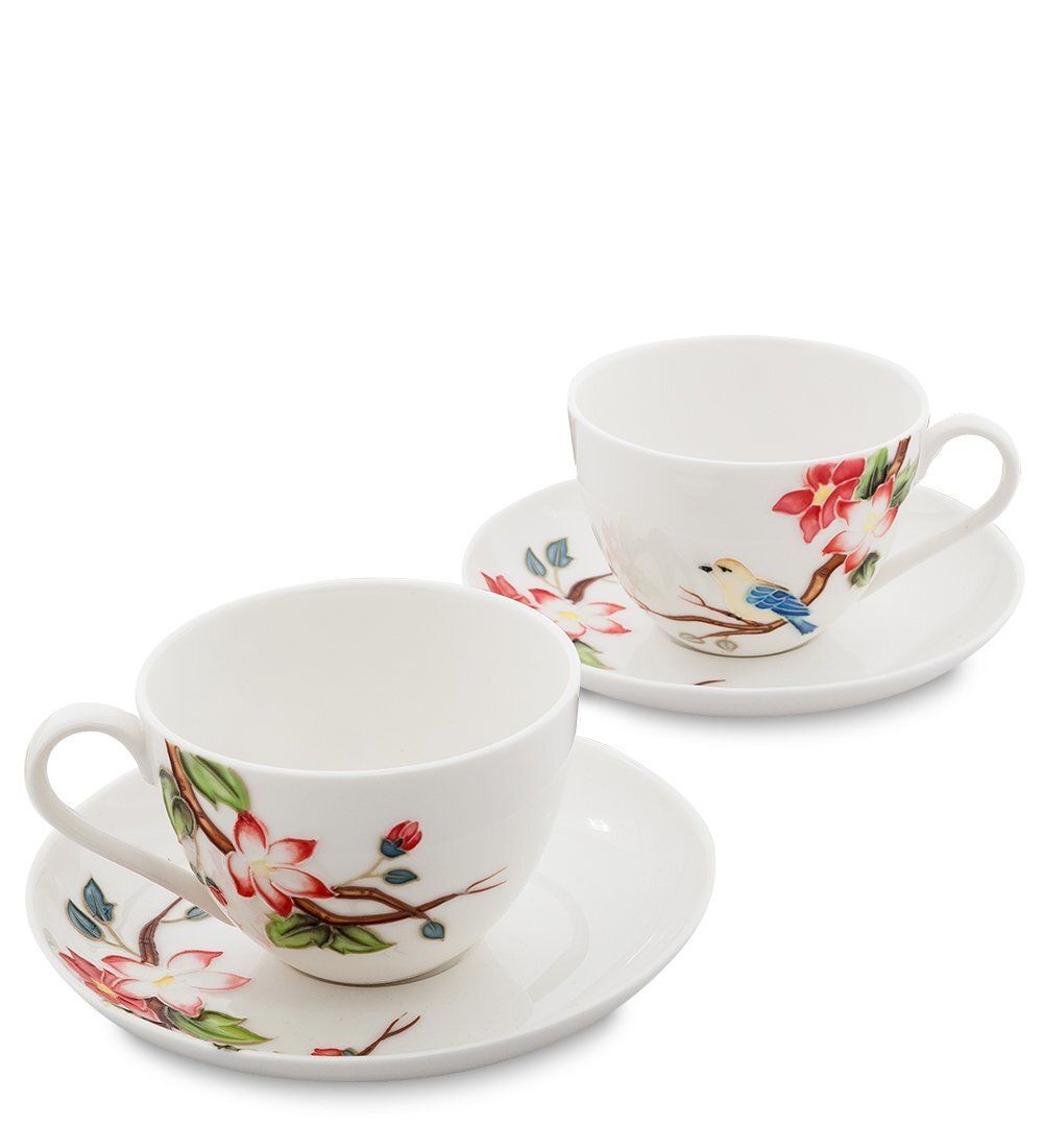 JS-25 Чайный набор на 2 перс. «Райская птица» (Pavone)