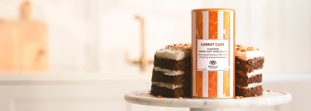 Whittard Chelsea 1886 Горячий шоколад со вкусом морковного пирога Carrot Cake Flavoured Hot Chocolate, 350г