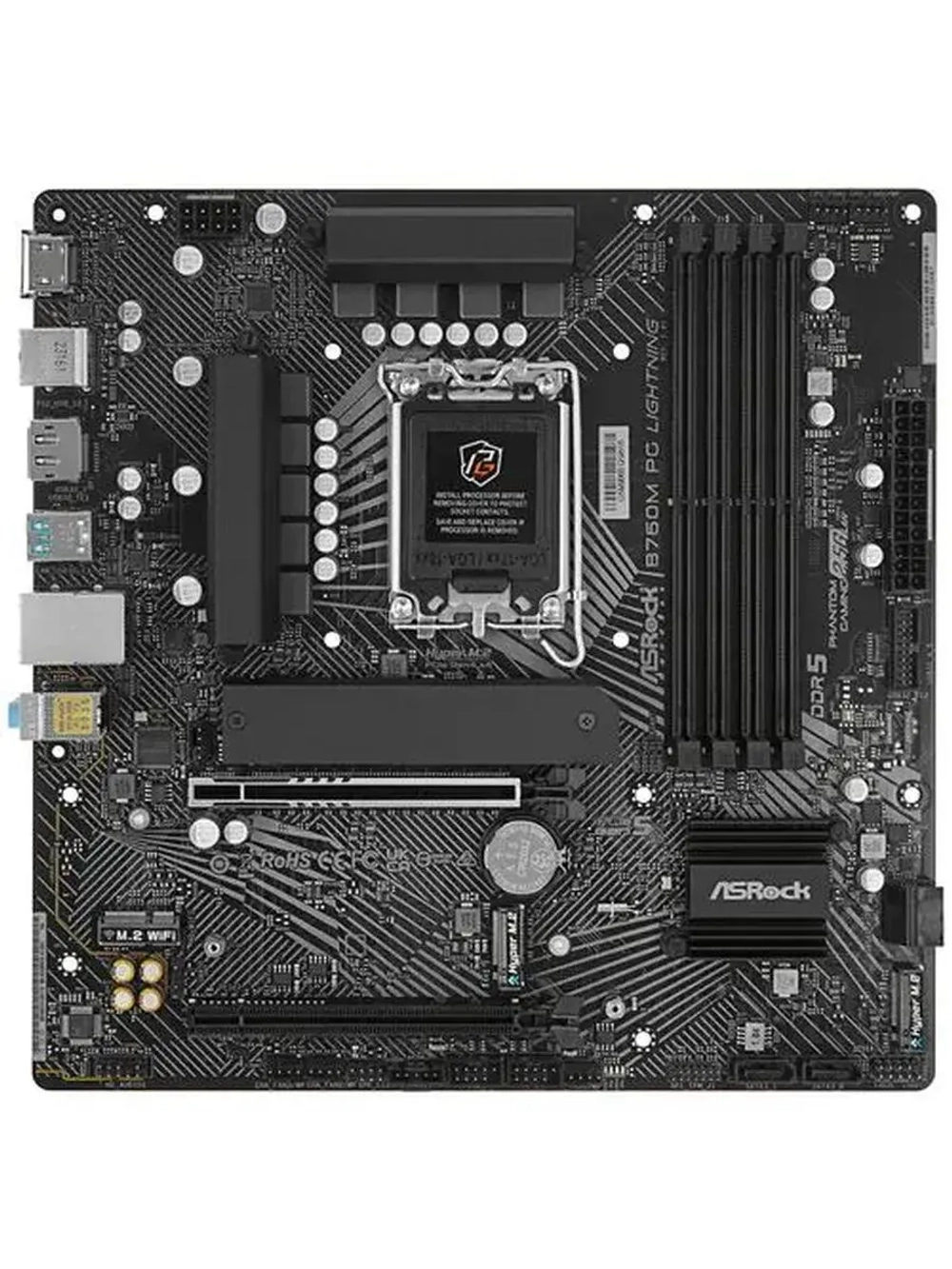 Материнская плата B760M PG Lightning LGA 1700 Micro-ATX DDR5