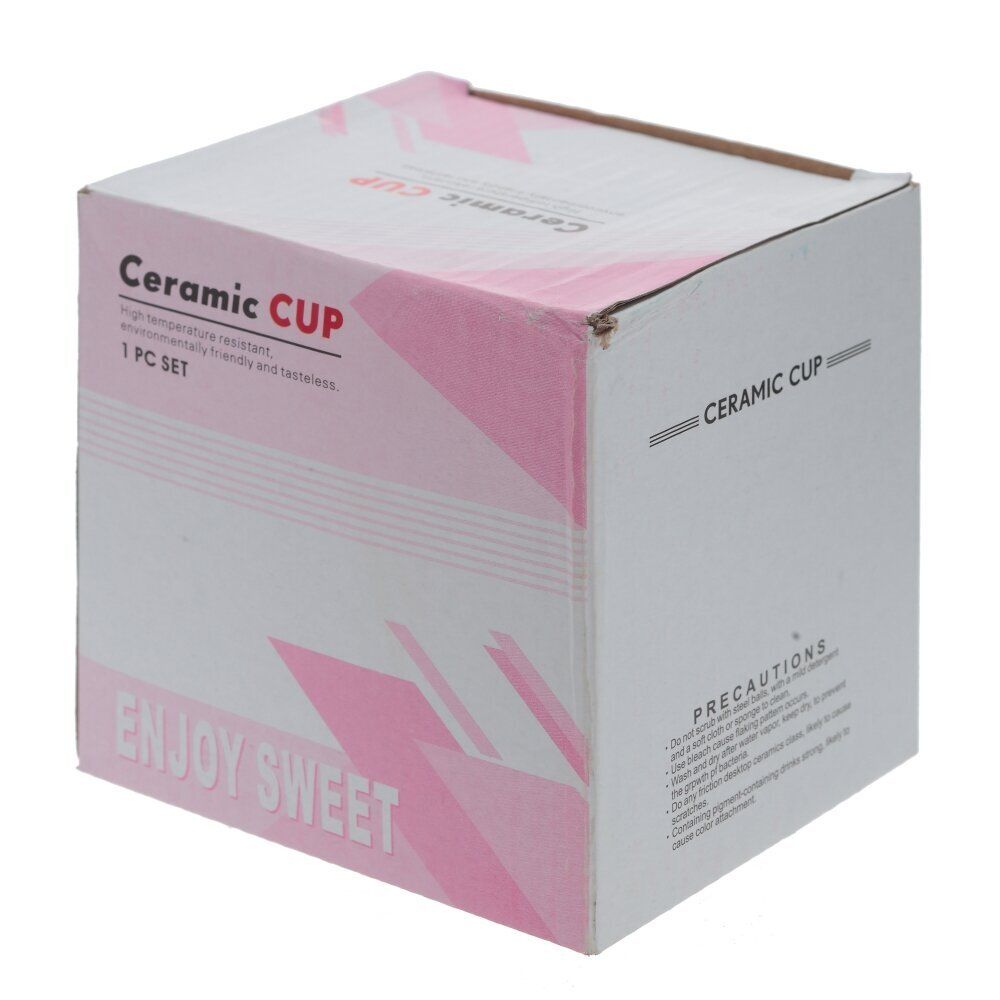 GAEM Кружка с крышкой, 350 мл, L12 W8 H12 см, 4в.