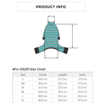 209 PA-OR Костюм "Полоса" / "Striped Jumpsuit Puppy Angel"