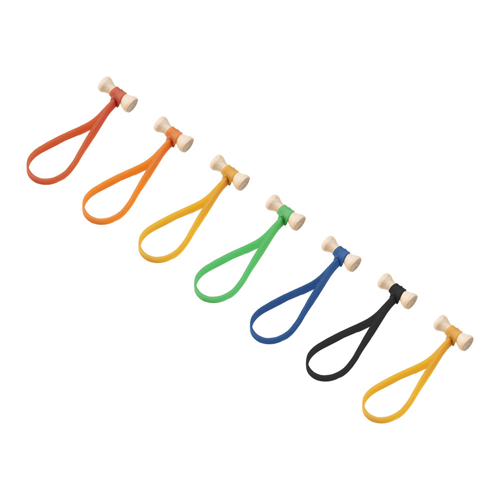 KUPO BG5006O Elastic cable tie (10 pcs/pack) 6,00 mm (W)*5"(L), orange Стяжка-петля, оранж. (10 шт)