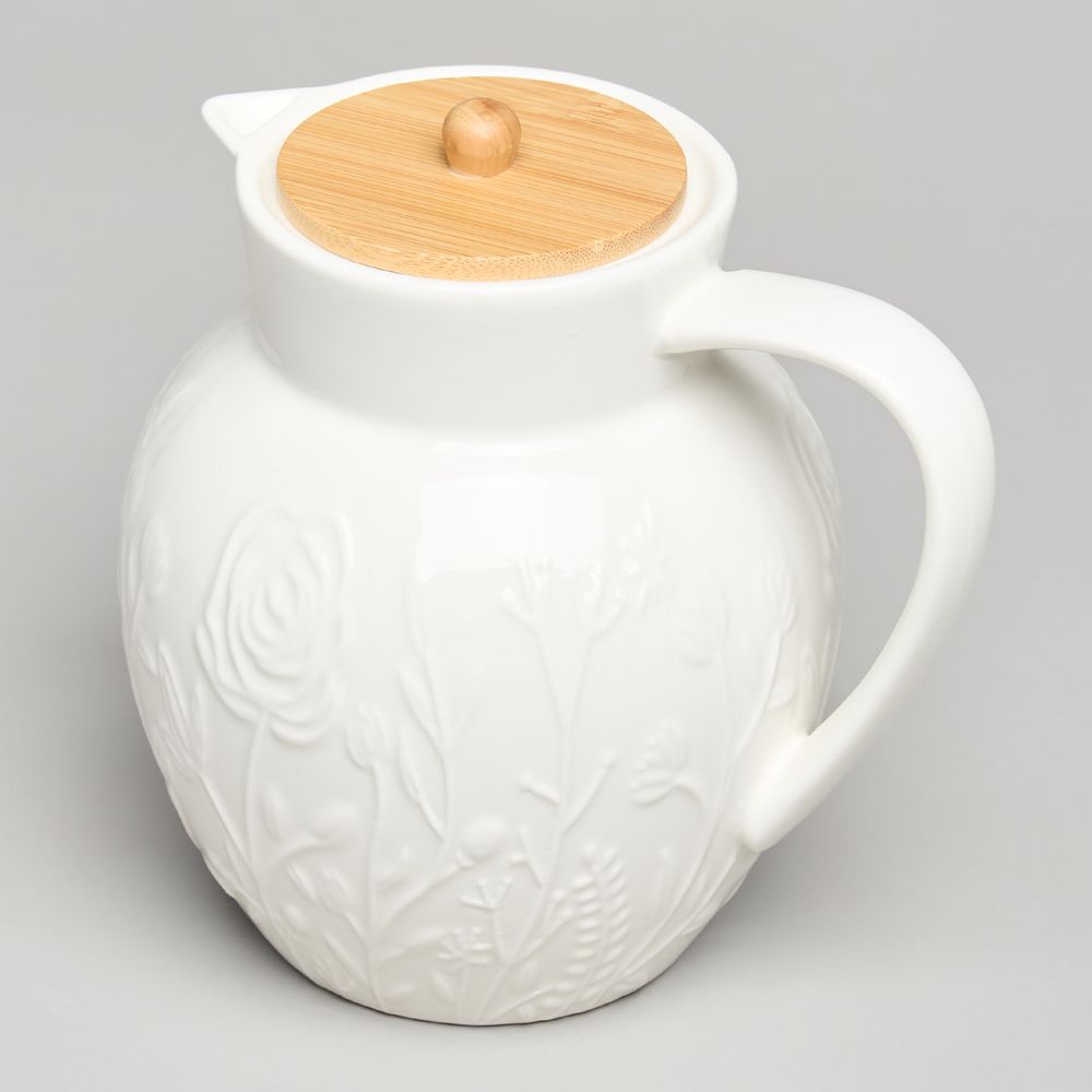 КУВШИН С ДЕР.КРЫШКОЙ LEFARD "MEADOW" 16,5*13*17 СМ 1300 МЛ