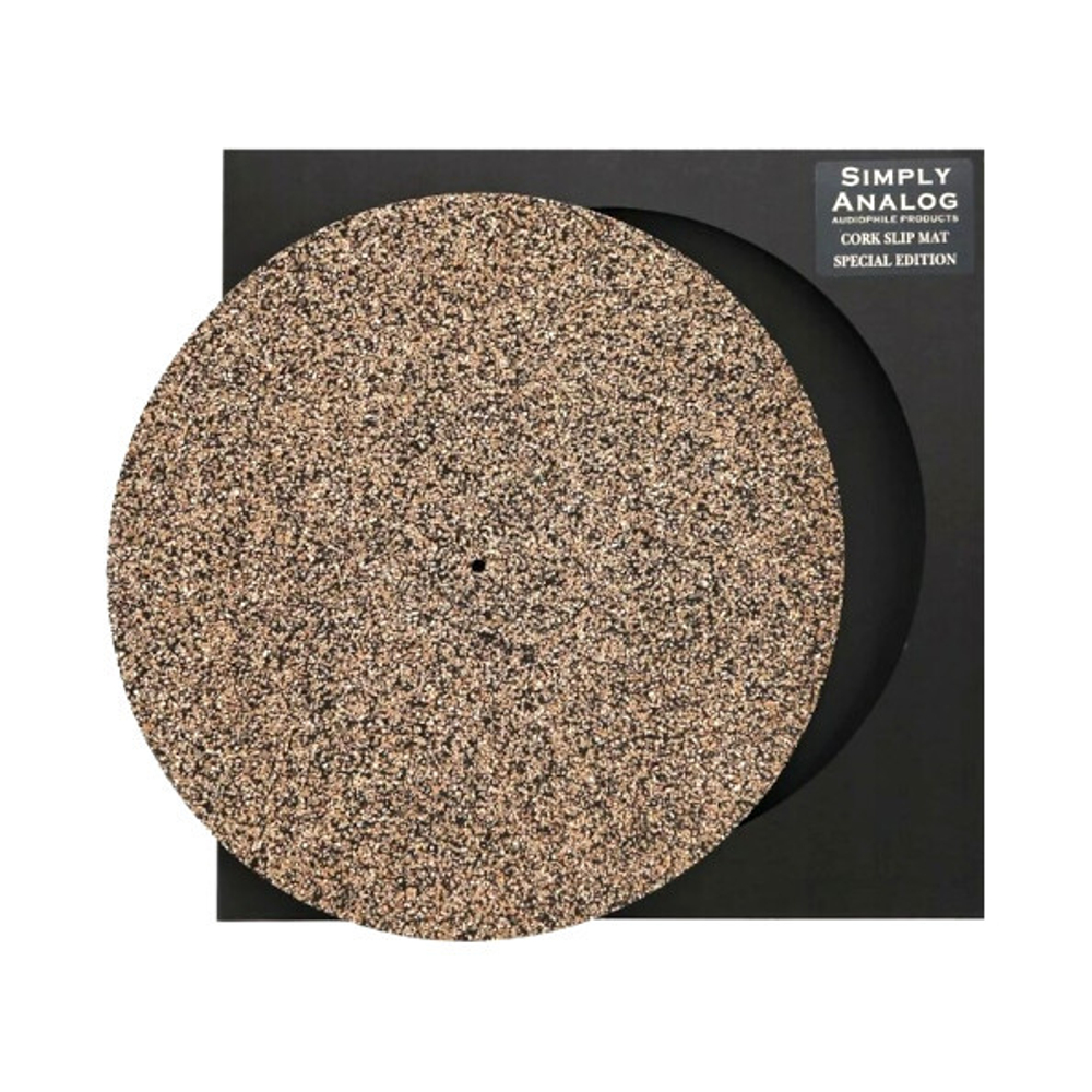 Пробковый Слипмат Для Проигрывателя Виниловых Пластинок (Simply Analog Slip Mat)(Special Edition)