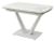 Стол ALATRI 120 GLOSS STATUARIO WHITE SOLID CERAMIC/WHITE