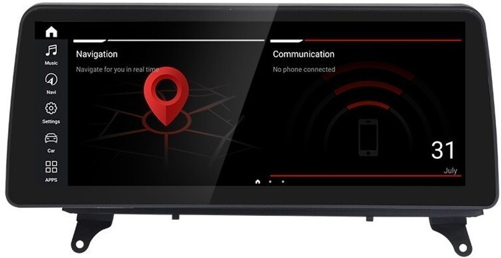 Магнитола для BMW 5 (F10) 2010-2012 CIC - Parafar PF5378a128/128 монитор 12.3" на Android 12, 8Гб+128Гб, CarPlay, 4G SIM-слот