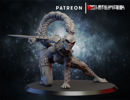 Officio Assassinorum Callidus Assassin Имперский Ассасин миниатюра для dnd, днд, pathfinder, фентези, Настольная игра, НРИ, Варгейм, РПГ