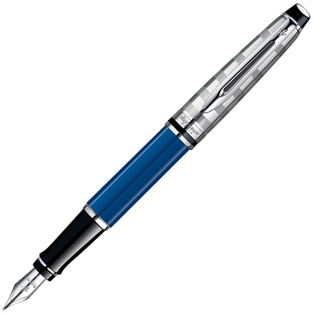 Waterman Expert 3 DeLuxe Obsession Blue CT перо F (1904580)
