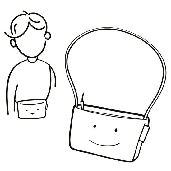 Сумка детская itbag ABC friends pink