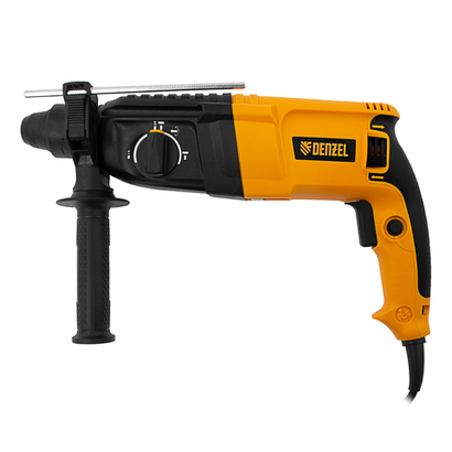 DENZEL Перфоратор электрический RHH-800-26 SDS-plus 800Вт 3Дж 3 + 1 режим