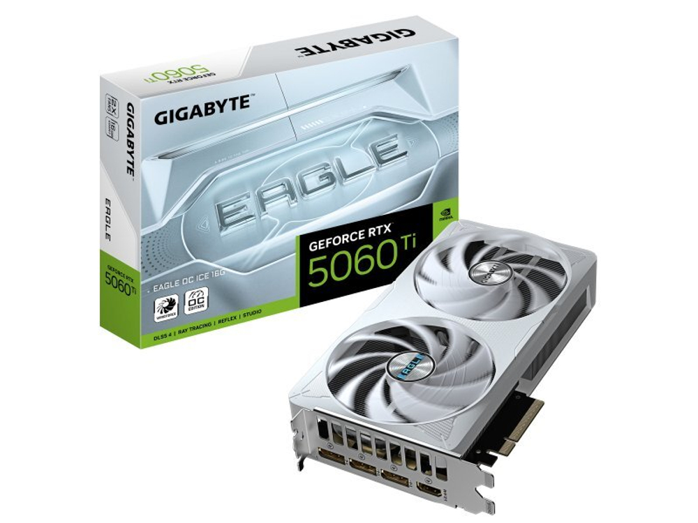 Видеокарта Gigabyte Nvidia GeForce RTX 5060 Ti Eagle [GV-N506TEAGLEOC ICE-16GD]