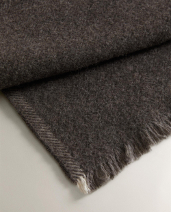 Zara Home покрывало из шерсти, серый