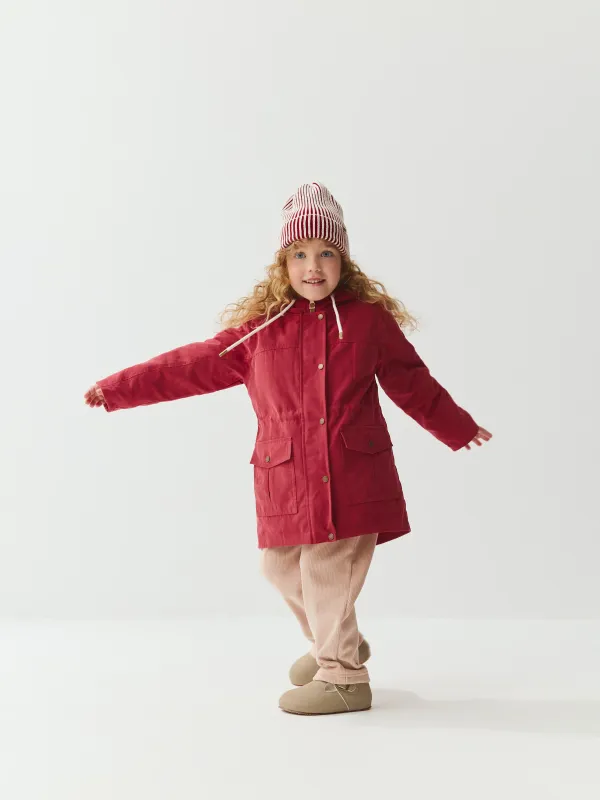 Парка демисезонная на меху 