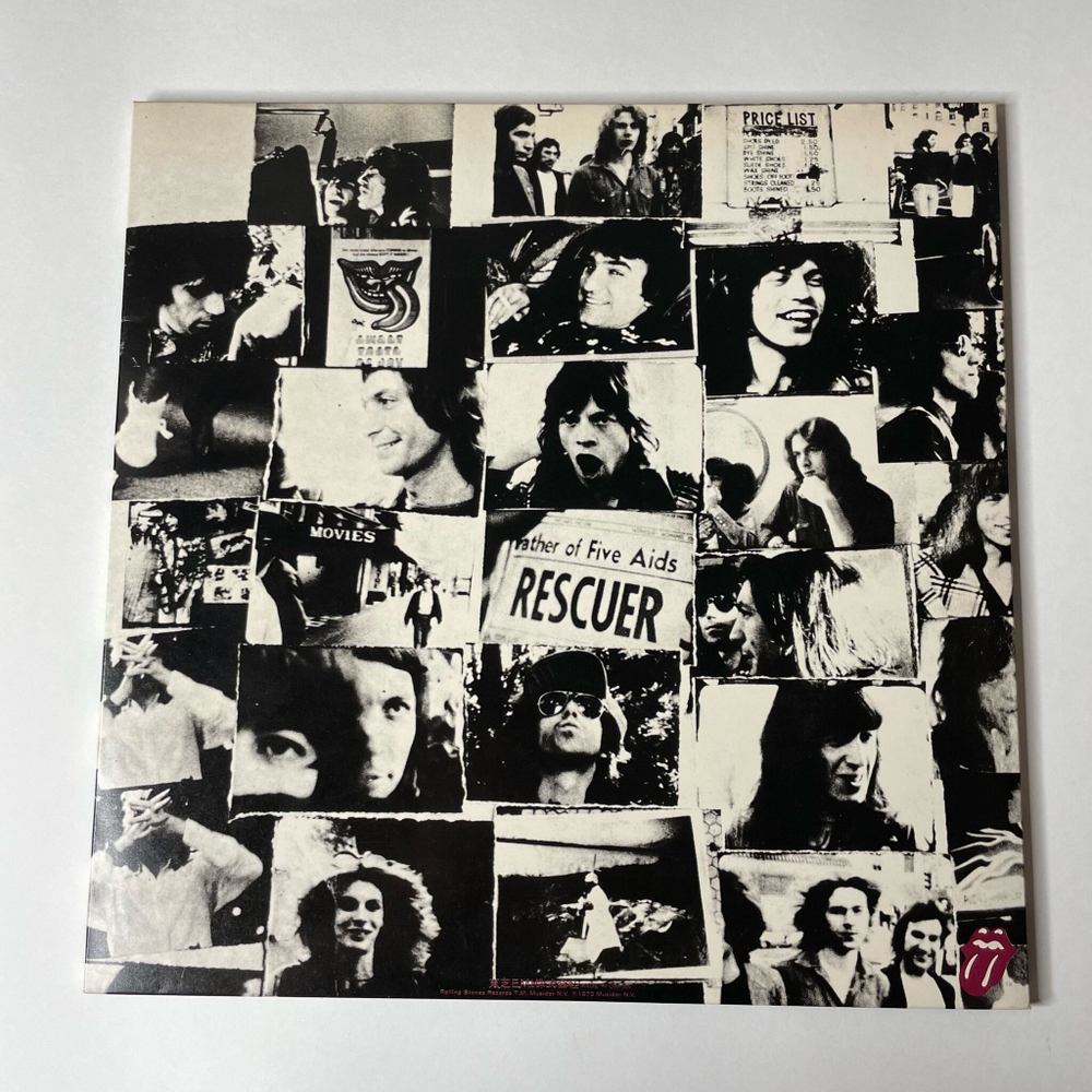 Винтажная виниловая пластинка LP The Rolling Stones Exile On Main St. (Japan 1979) (Obi)