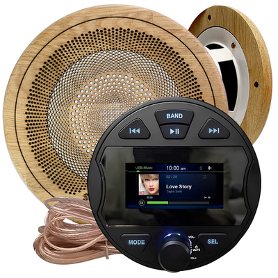 Комплект влагостойкой акустики для бани, сауны и хамама - AQUA Music DB003 Sauna 2