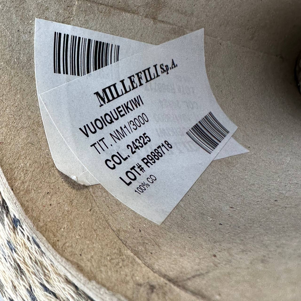 VUOIQUEIKIWI - MilleFili; 100% хлопок; 300м/100гр; col. 24325; S302