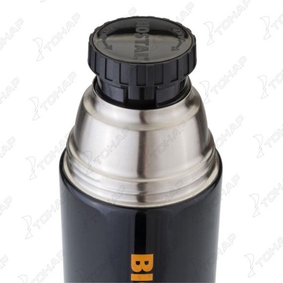 Термос &#39;BIOSTAL-СПОРТ&#39; с узкой горл. и круг. кр.,ЧЕРНЫЙ, 1,2л. (NBP-1200С) Biostal