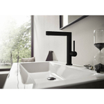 Смеситель для раковины Hansgrohe Finoris 76060670 черный матовый