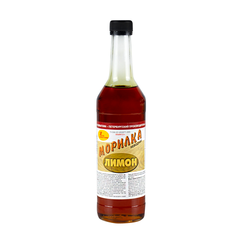 НОВБЫТХИМ Морилка неводная "Лимон" 0,5л