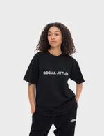 Футболка ZNY SOCIAL JETLAG SS22 Черная