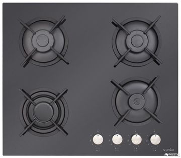 Варильна поверхня газова VENTOLUX HSF640-K3G (BK)