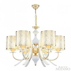 Подвесная люстра Arte Milano Florentia-6067 306067/6 Wh/Gd