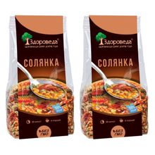 Здороведа Солянка с красной чечевицей 250 г, 2 шт