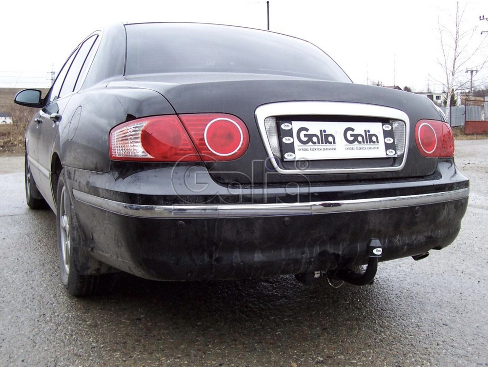 Фаркоп оцинкованный Galia K025A для Kia Opirus 2003-2010(паспорт и сертификат в комплекте)(без электрики)