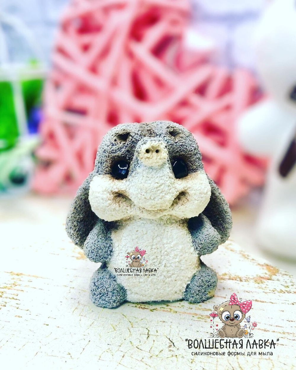 Силиконовая форма Слоник