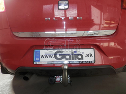 Фаркоп оцинкованный Galia S074A для SEAT Altea 2004-2015, SEAT Leon 2005-2013(паспорт и сертификат в комплекте)(без электрики)