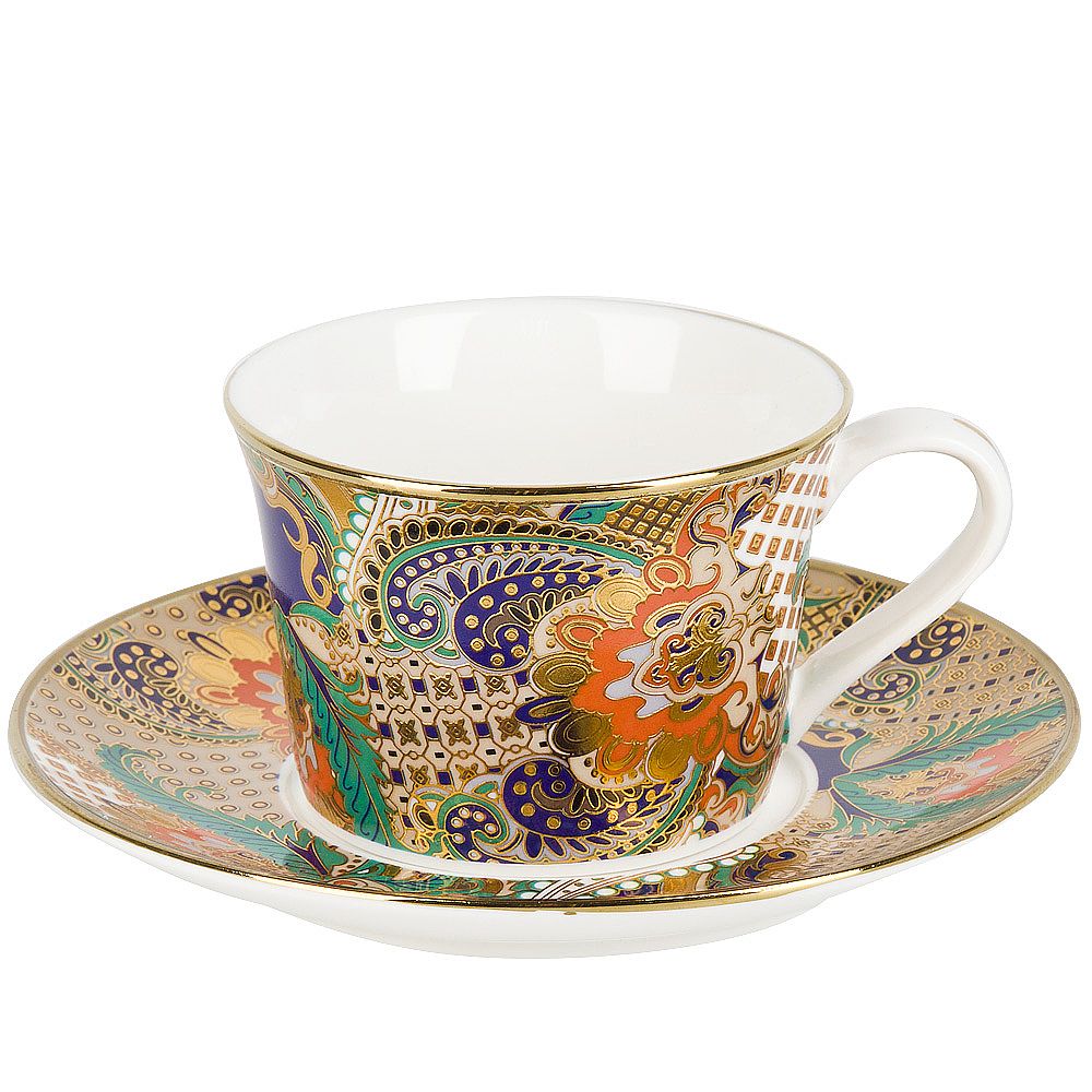 Набор чайный 12пр. "Saphir" (6 персон) v=200мл. (фарфор) (подарочная упаковка)