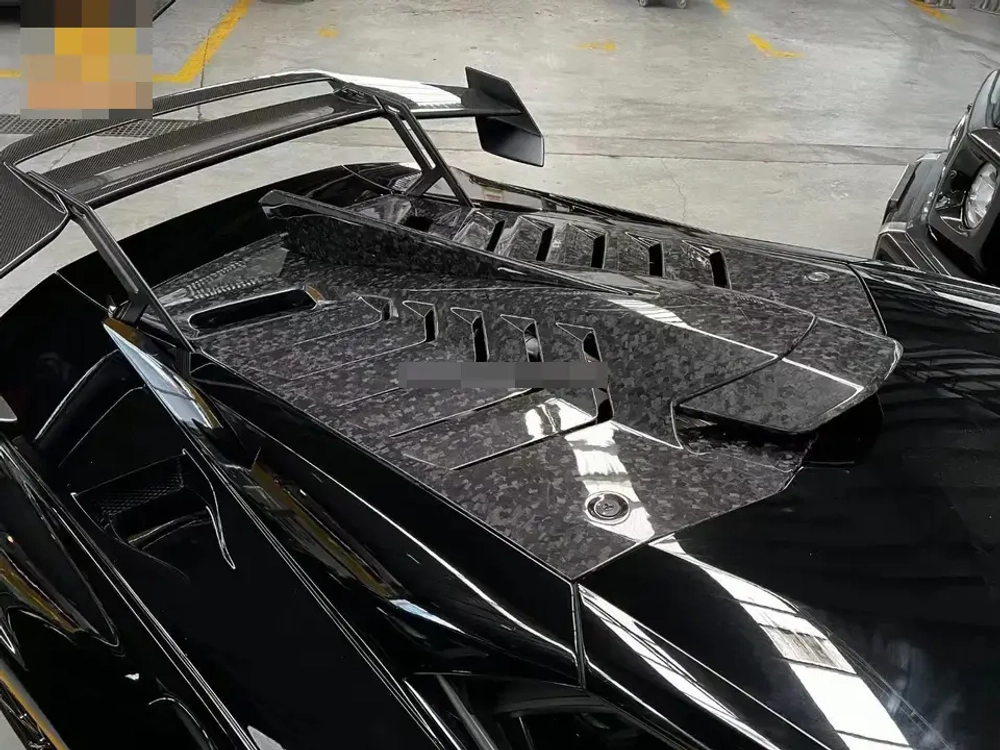 Карбоновый задний спойлер для Lamborghini Huracan LP580 LP610 Evo Ламборгини Хуракан