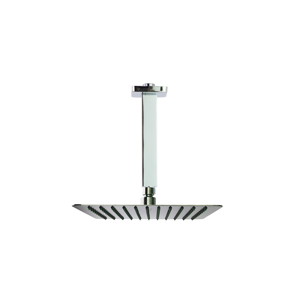 Тропический душ потолочный квадратный нерж.сталь BVKRK250