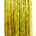 Занавес Дождик Электрик, Золото, Голография, 100*200 см, 1 шт.