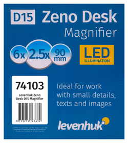 Лупа настольная Levenhuk Zeno Desk D15 - фото 12