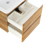 Тумба подвесная с керамической раковиной BelBagno ALBANO-CER-600-2C-SO-RR