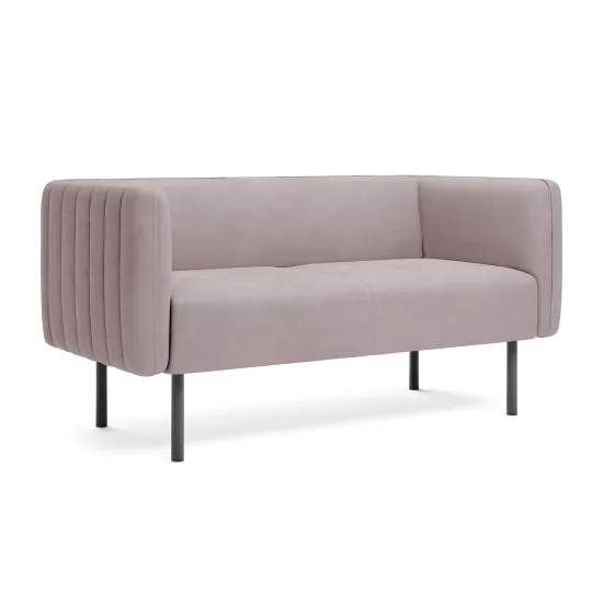 РИО Диван прямой розовый