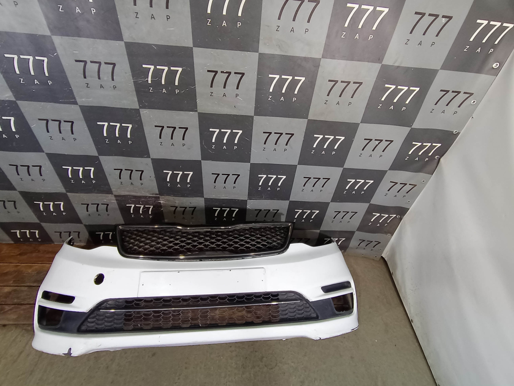 Бампер передний в сборе Kia Rio 3 (QB) 15-17 Б/У Оригинал 865114Y500