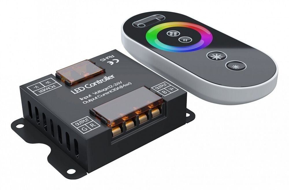 Контроллер-регулятор цвета RGB с пультом ДУ Maytoni Led Strip CLM002