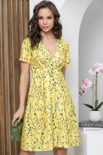 Платье "Жизель" (желтое) П5648 LT Collection