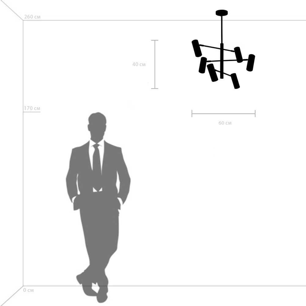 Подвесной светильник Lightstar Roma 718263