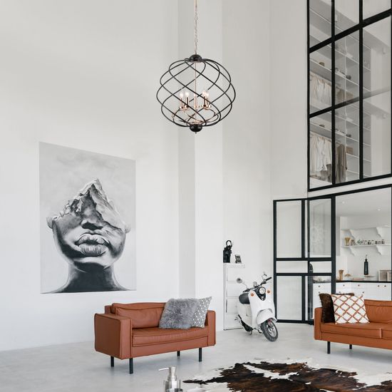 60105/5 / подвесной светильник / черный