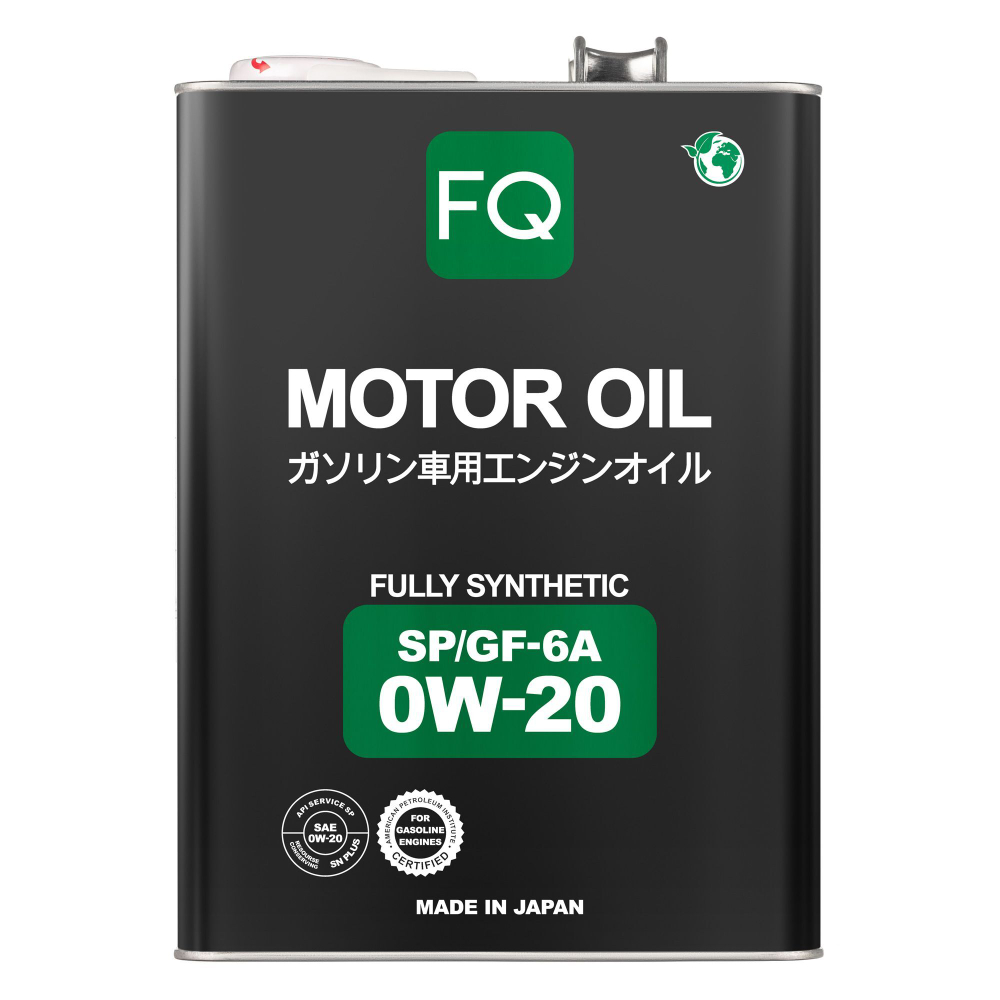 Масло моторное FQ FULLY SYNTHETIC  SP/GF-6A   0W-20   4л