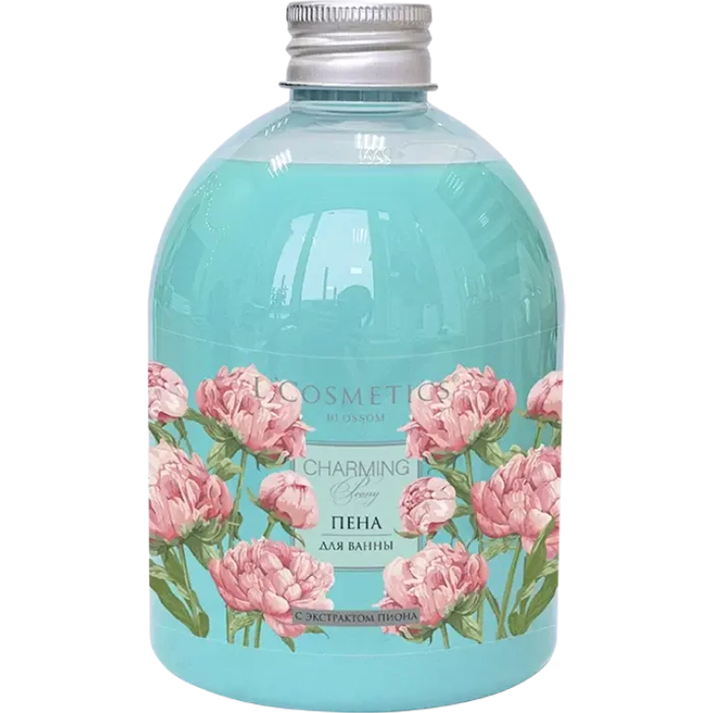 Пена для ванны с экстрактом пиона BLOSSOM Charming Peony, ТМ L'COSMETIC