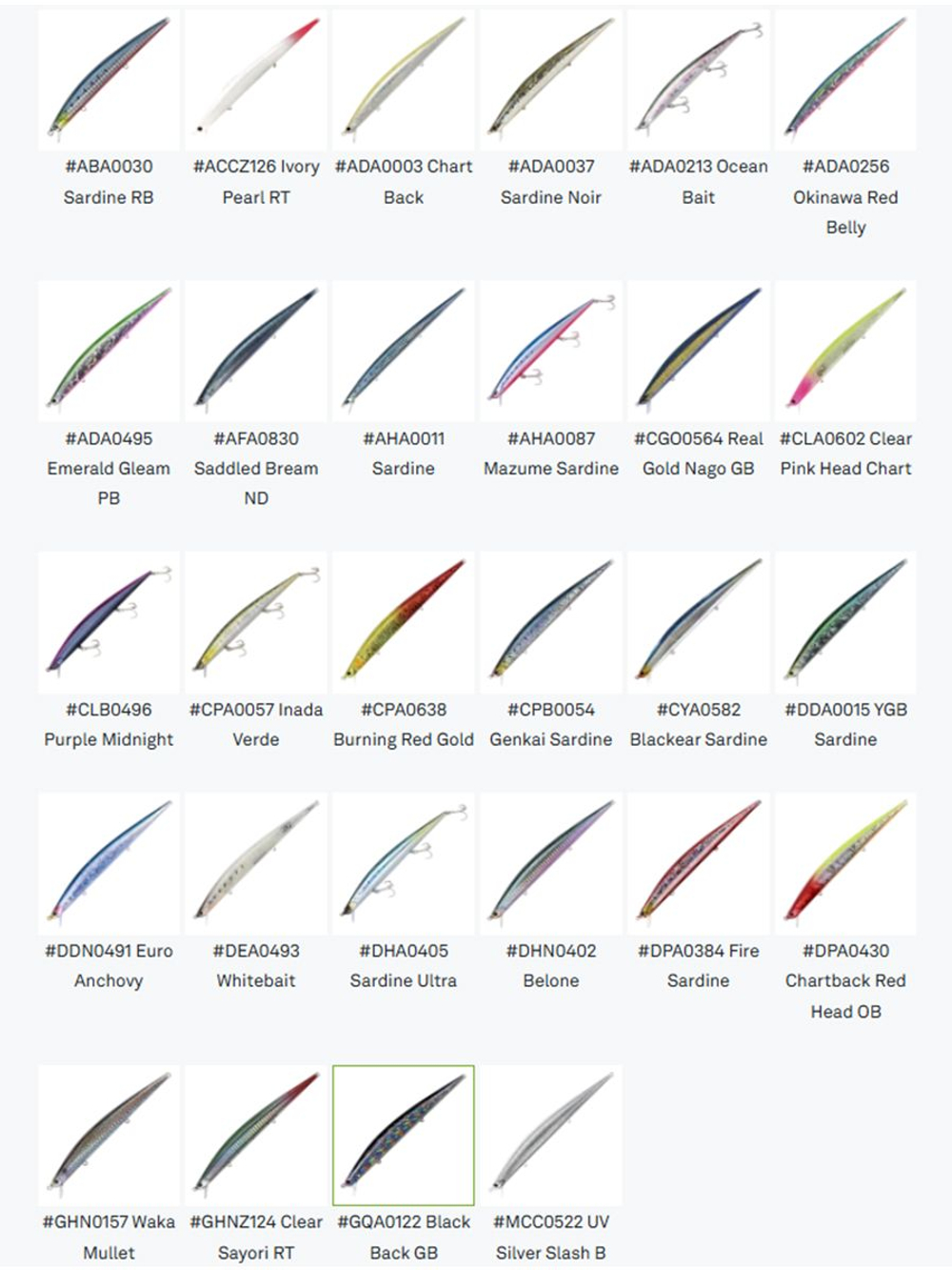 Воблер DUO Tide Minnow Slim 175 Flyer, DHA0405 Sardine Ultra, 175 мм, 29 г, тонущий, минноу