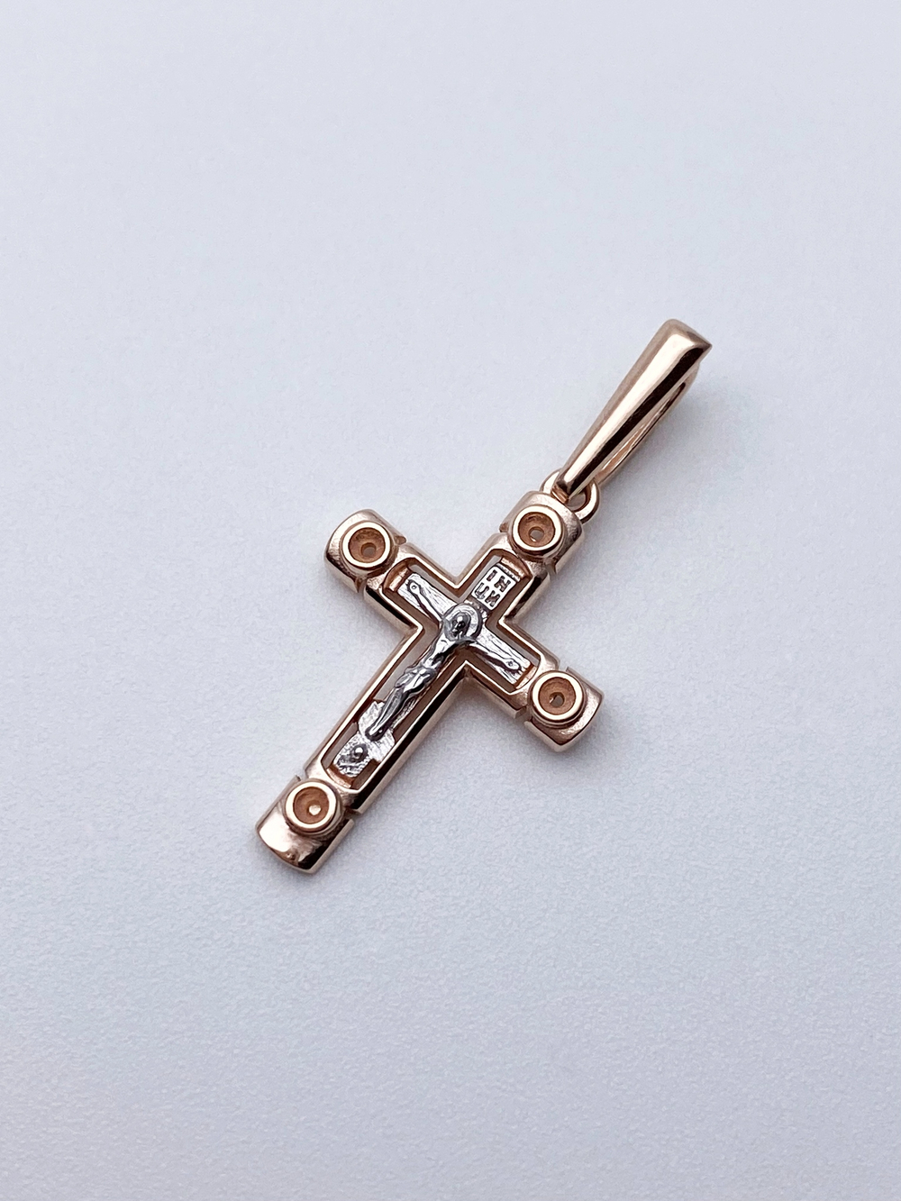 Крест ПР-219 ПЗ рд (Ag 925)