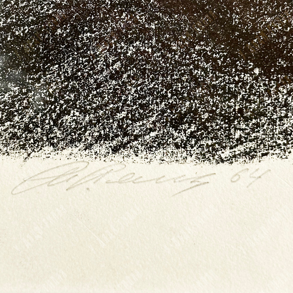 Лянглебен М. В. Портрет Сергея Есенина. Автолитография, 1964