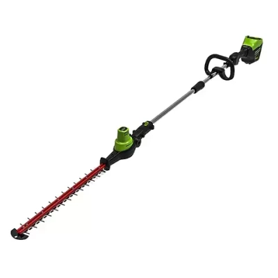 Кусторез штанговый аккумуляторный Greenworks Арт. 2301107, 60 В, 51 см, бесщеточный, без АКБ и ЗУ